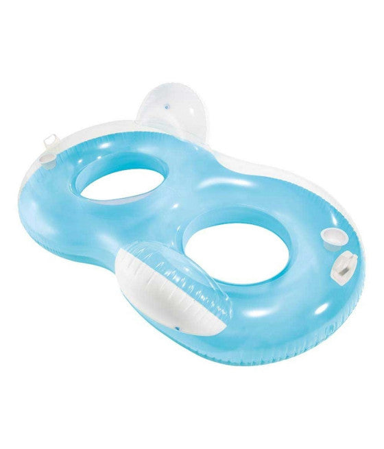 2-SITZ-SESSEL MIT AUFBLASBARER MATRATZE UND RÜCKENLEHNE