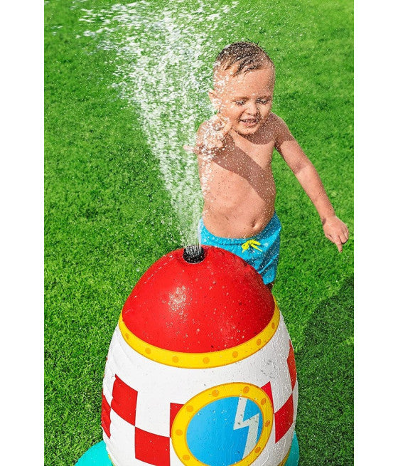 AUFBLASBARE RAKETE RAUMFAHRT RAKETE RAKETE 61X64X102CM