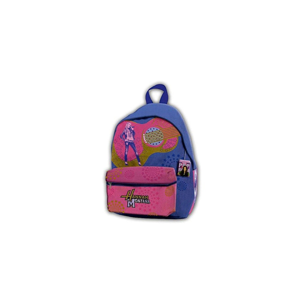 Amarican Rucksack Aktentasche Hanna Montana Farbe Fuchsia und Lila