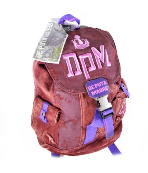 Amerikanischer Rucksack Aktentasche De Puta Madre in Jeans Assorted Colours