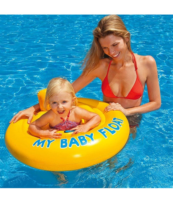 AUFBLASBARE RETTUNGSBOJE AUFBLASBARE BABY JUNGE MEER MIT HÖSCHEN UND RÜCKENLEHNE 70 CM