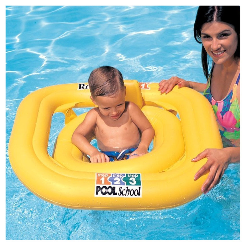 AUFBLASBARE KINDER-RETTUNGSBOJE AUFBLASBARES BOOT MIT MUANDINA UND RÜCKENLEHNE 79 X 79 CM