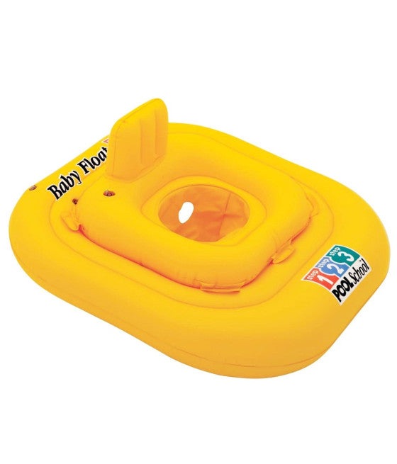 AUFBLASBARE KINDER-RETTUNGSBOJE AUFBLASBARES BOOT MIT MUANDINA UND RÜCKENLEHNE 79 X 79 CM