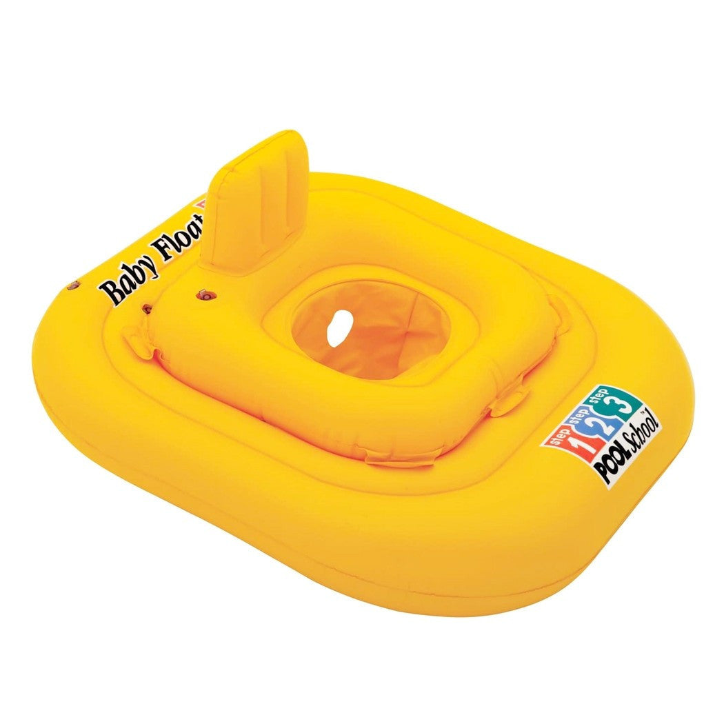 AUFBLASBARE KINDER-RETTUNGSBOJE AUFBLASBARES BOOT MIT MUANDINA UND RÜCKENLEHNE 79 X 79 CM