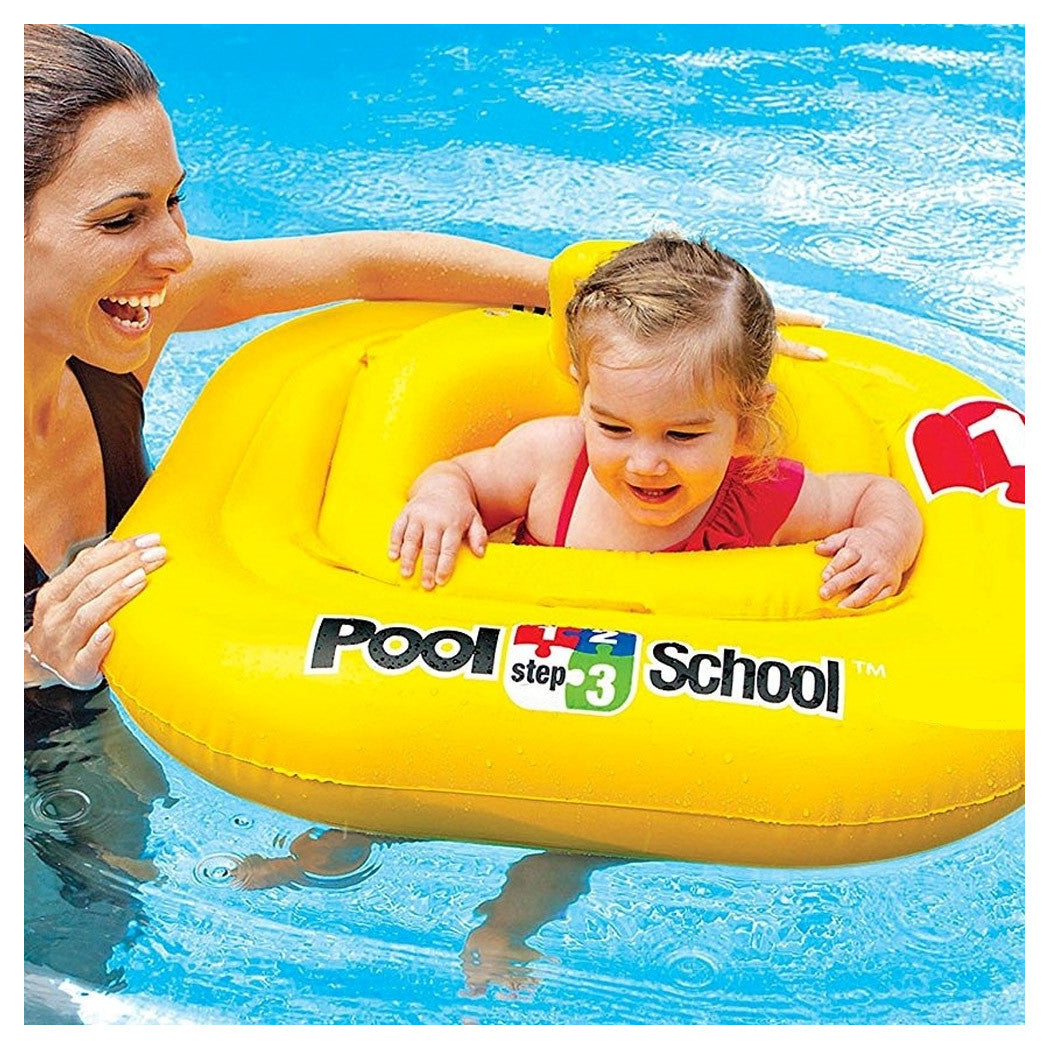 AUFBLASBARE KINDER-RETTUNGSBOJE AUFBLASBARES BOOT MIT MUANDINA UND RÜCKENLEHNE 79 X 79 CM