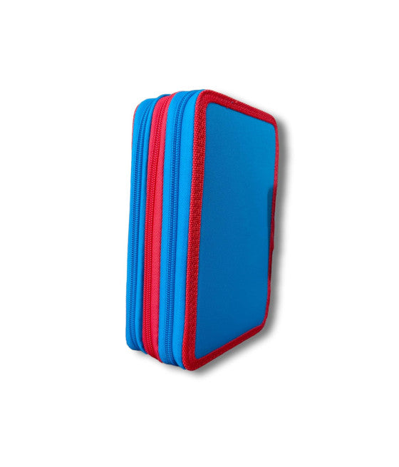 3-REISSVERSCHLUSS-SCHULMÄPPCHEN MICKEY MOUSE MIT BUNTSTIFTEN UND MARKERN MM