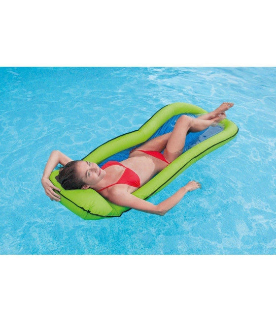 AUFBLASBARE AUFBLASBARE WASSER HÄNGEMATTE 178X94CM SORTIERTE FARBEN 58836