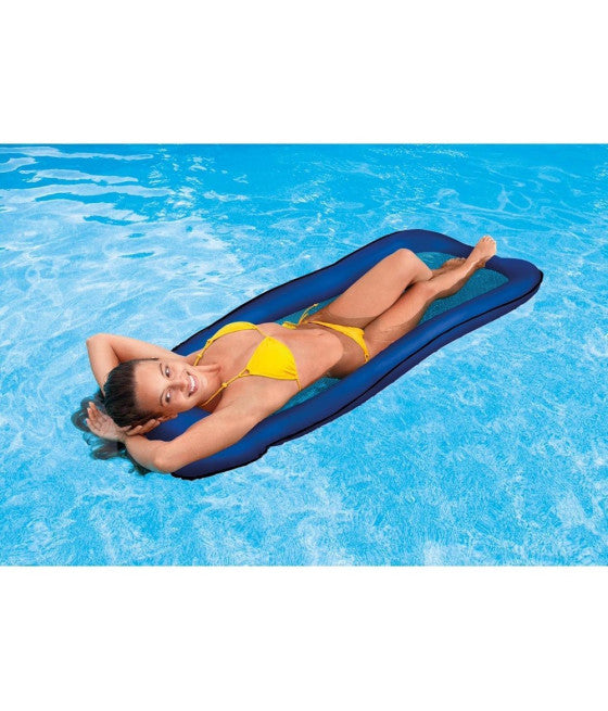 AUFBLASBARE AUFBLASBARE WASSER HÄNGEMATTE 178X94CM SORTIERTE FARBEN 58836