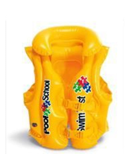 AUFBLASBARE SCHWIMMWESTE 50X47CM KINDER SCHWIMMEN 58660