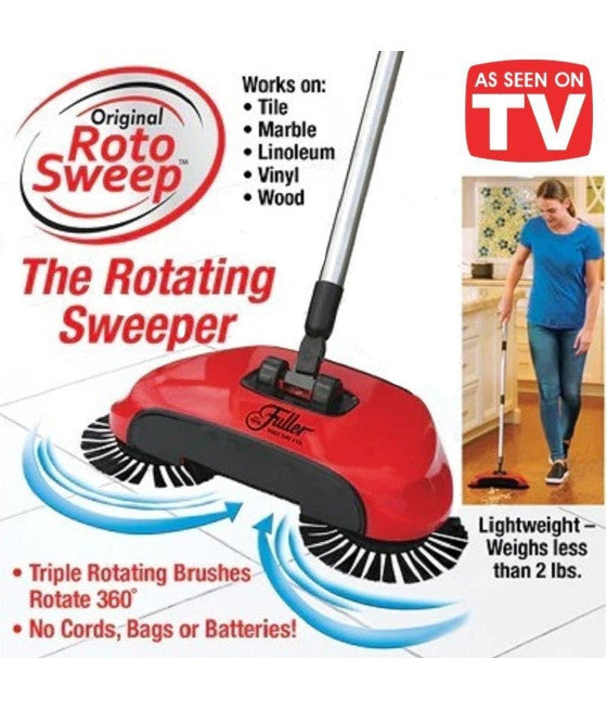 360° DREHBARER BORSTEN-MIKROFASER-KEHRSCHLEPPBESEN