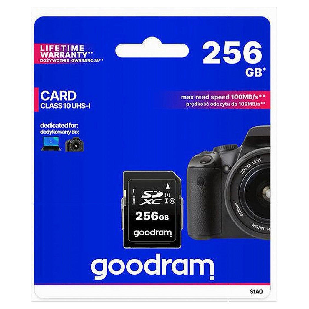 256 GB SD-KARTE-SPEICHERKARTE FÜR KAMERAS DER KLASSE 10 S1A0-256 GB