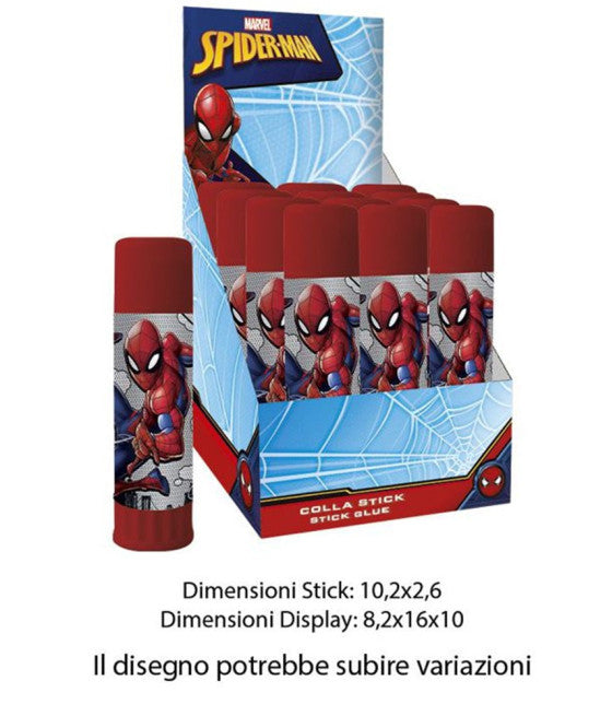 12 stücke Kleberstock 25gr Grafiken Spiderman School Geschenke Kinder 964557