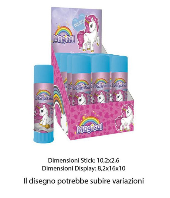 12 stücke Klebstapel 25gr Unicorn School School Geschenke Mädchen 738936