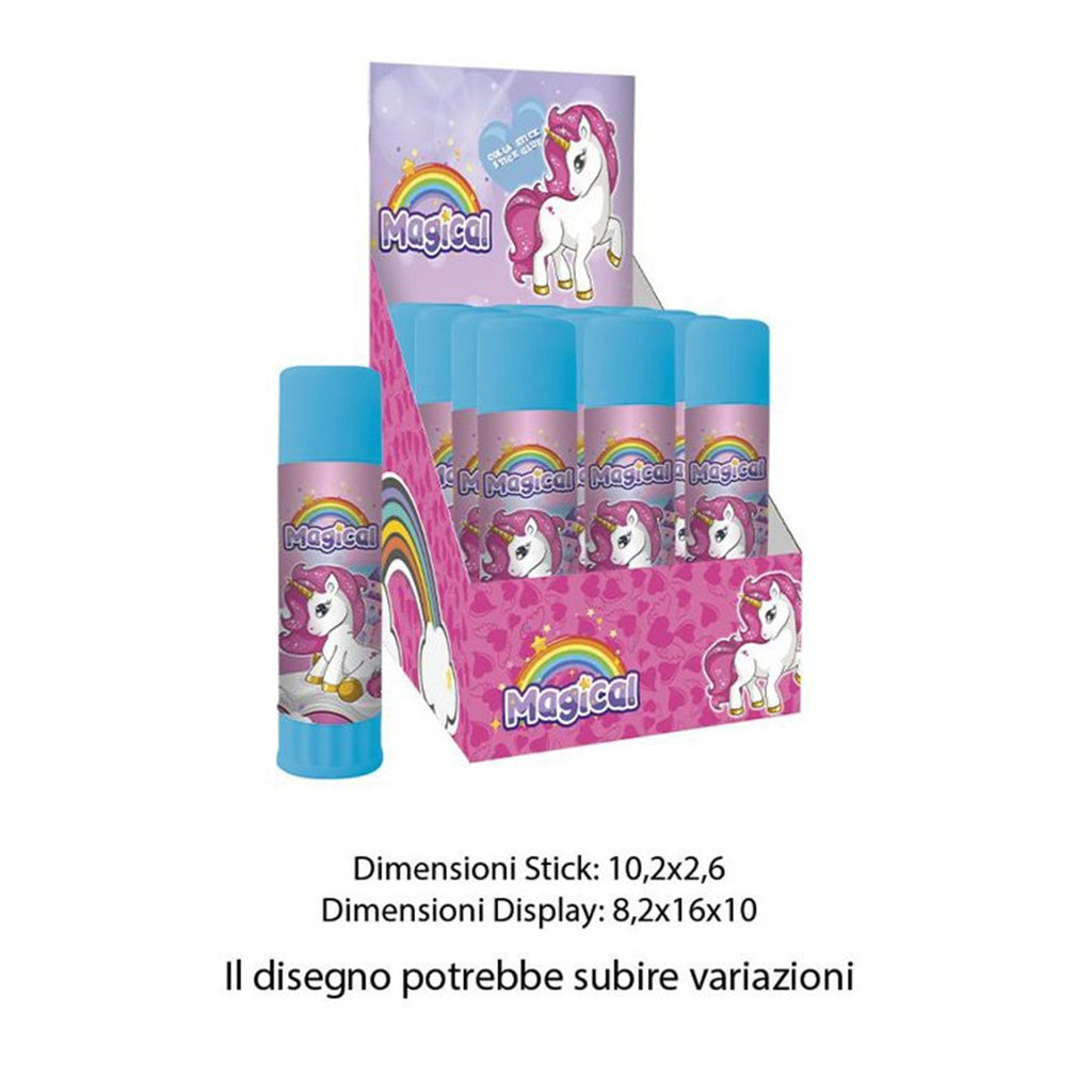 12 stücke Klebstapel 25gr Unicorn School School Geschenke Mädchen 738936