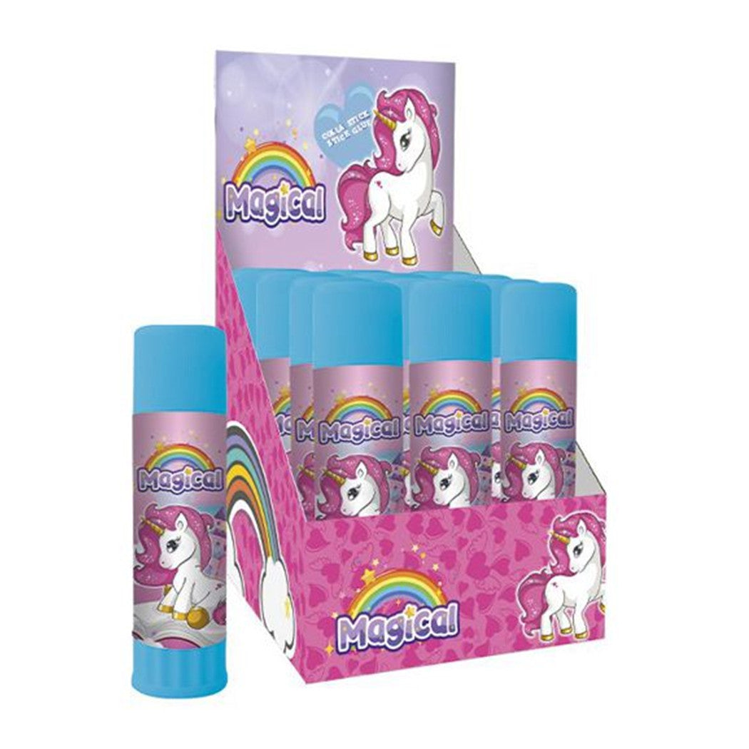 12 stücke Klebstapel 25gr Unicorn School School Geschenke Mädchen 738936