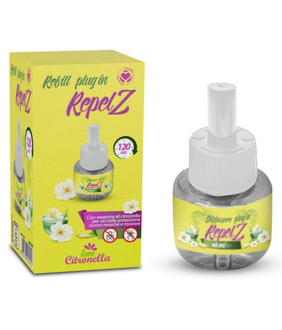 12pc Nachfüllstecker Diffusor in Abscheu Z Essenz Citronella 120 Stunden 48ml
