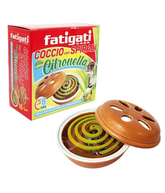 12 stücke keramik kurze mit 10 spiralen citronella anti-board 463244