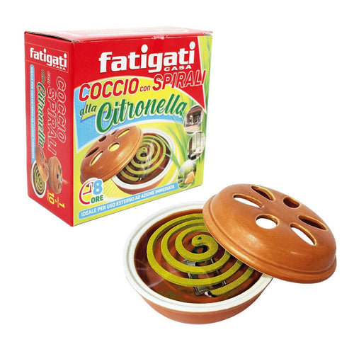 12 stücke keramik kurze mit 10 spiralen citronella anti-board 463244