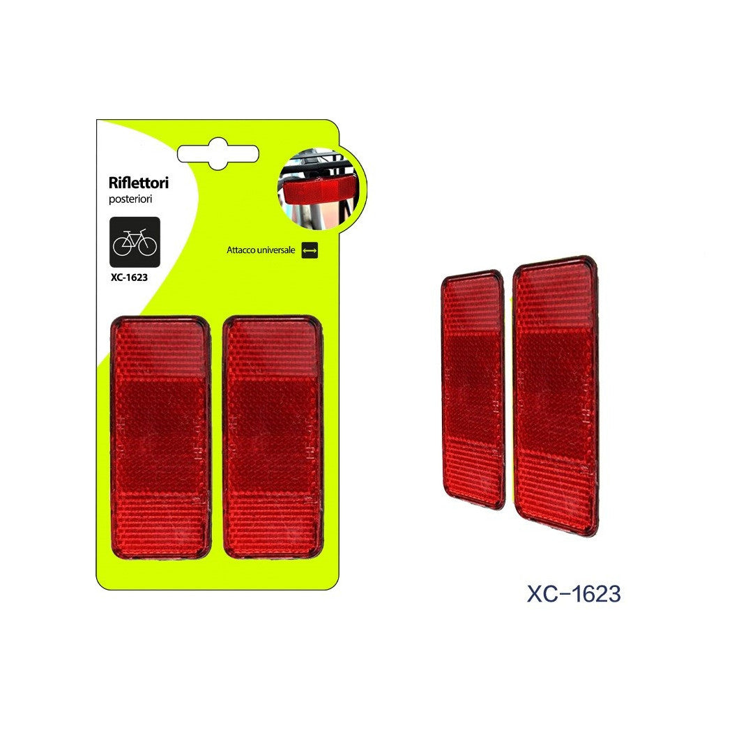 2 RÜCKSTRAHLER FAHRRAD UNIVERSAL PASSEND XC1623