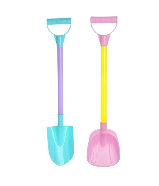 2 stücke Schaufel Spaten Meer Spielzeug Kinder 62 cm farbig 618564