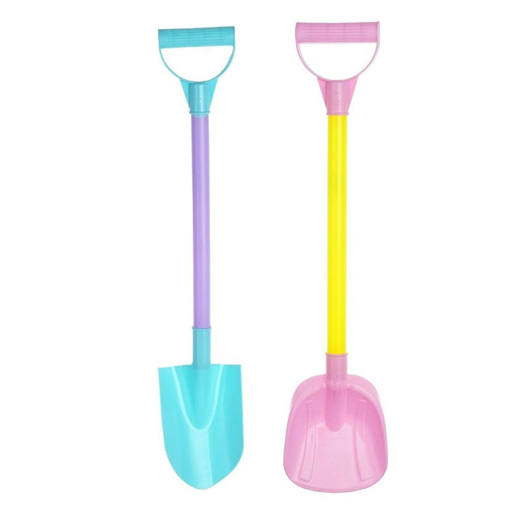 2 stücke Schaufel Spaten Meer Spielzeug Kinder 62 cm farbig 618564