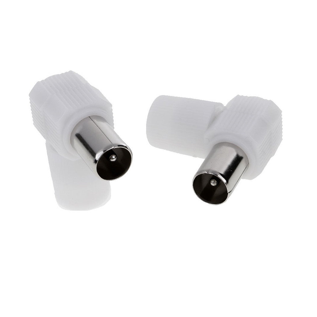 2 STÜCK RECHTWINKLIGER TV-ANTENNENANSCHLUSS C-087