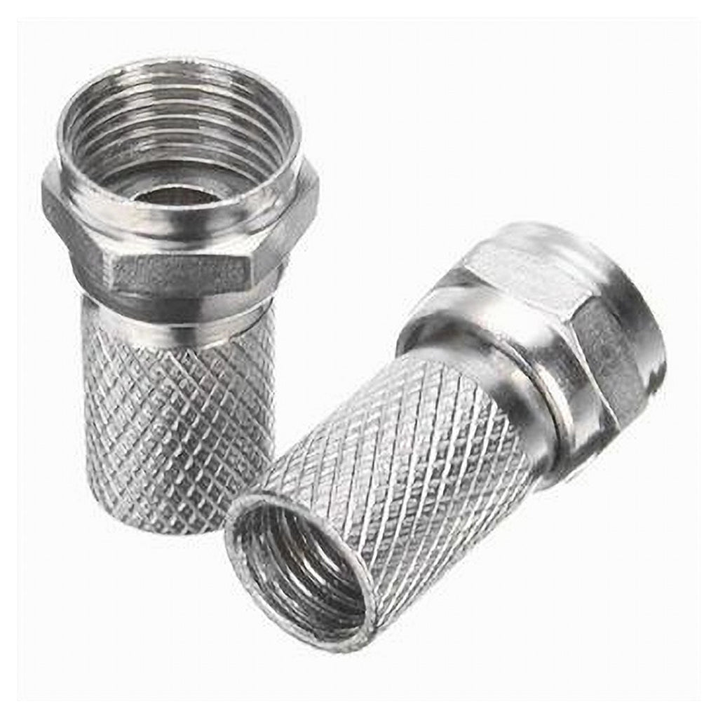 2 STÜCK SCHRAUBEN-KOAX-ANTENNENANSCHLUSS TV-KOAXIALKABEL C-093