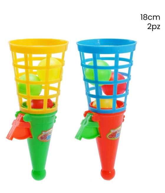 2 stücke Lancia Lancia Bälle Spiel Für Kinder 18 cm farbig 258359