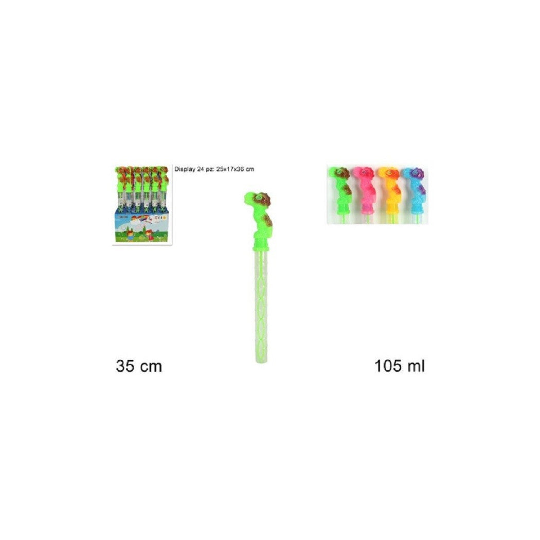 2STÜCK SEIFENBLASEN SCHWERT 105ML DINOSAURIER SPASS SPIEL KINDER 35CM
