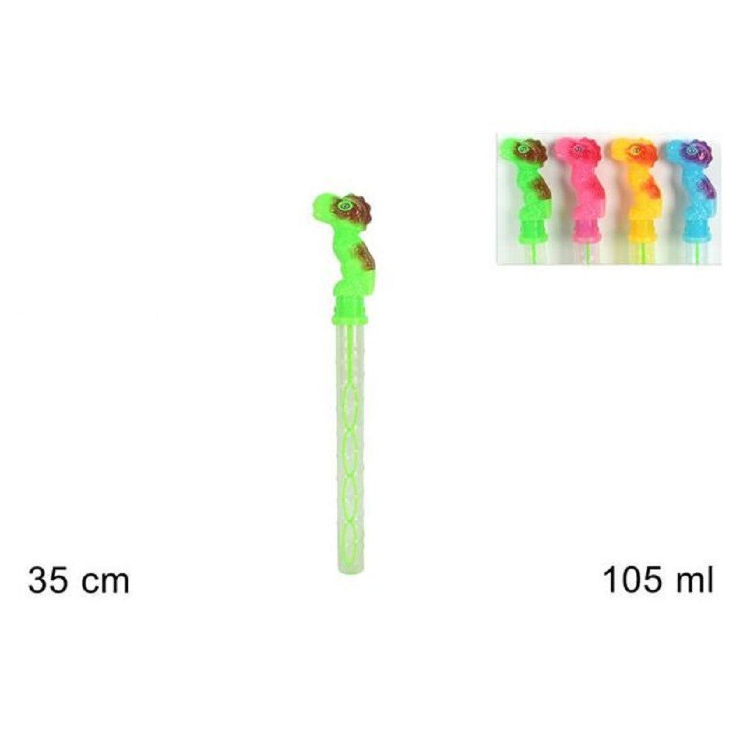 2STÜCK SEIFENBLASEN SCHWERT 105ML DINOSAURIER SPASS SPIEL KINDER 35CM