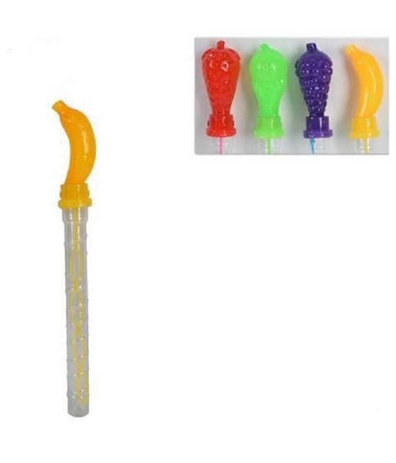 2 SEIFENBLASEN 105ML SCHWERTFÖRMIGES OBSTSPIEL FÜR KINDER 35CM