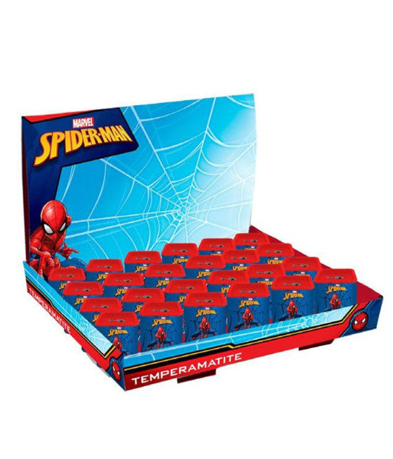 24pcs Bleistiftspitzer Square Doppelloch Spiderman Kinder 961433