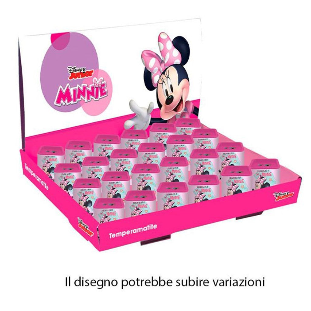 24 stück Bleistiftspitzer Square Doppelloch Minnie Mädchen 961419