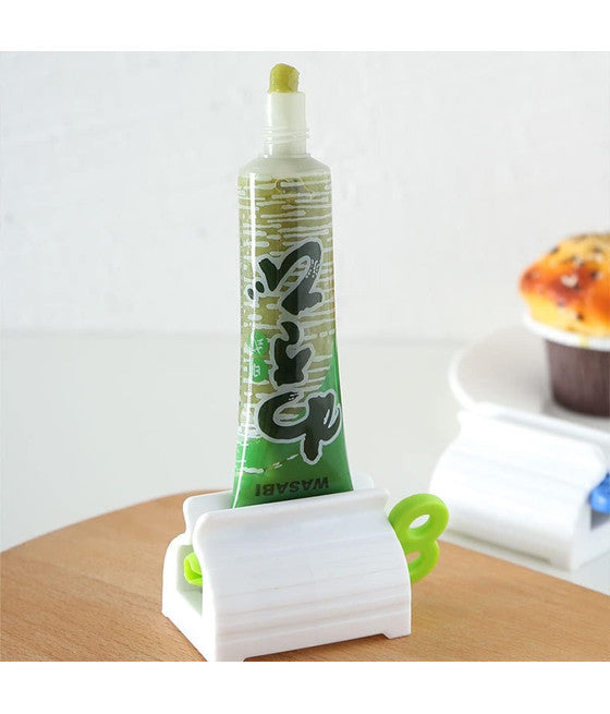 3 SPREMI TUBETTO DENTIFRICIALE DISPENER ROTOLATION MAIONESE KETCHUP