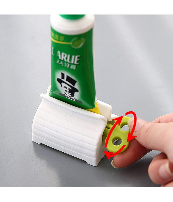 3 SPREMI TUBETTO DENTIFRICIALE DISPENER ROTOLATION MAIONESE KETCHUP