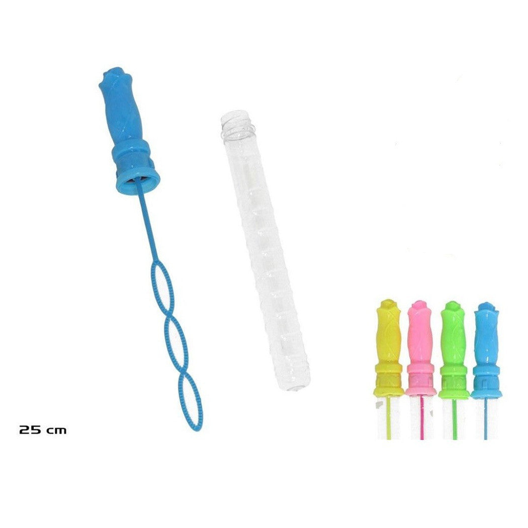 4 STÜCK SEIFENBLASENSCHWERT 25CM 3 BLASEN 50ML 4 FARBEN PARTYS