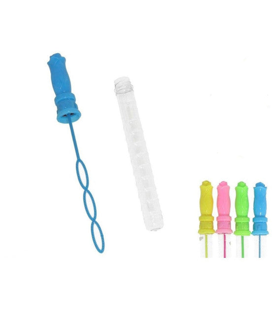 4 STÜCK SEIFENBLASENSCHWERT 25CM 3 BLASEN 50ML 4 FARBEN PARTYS