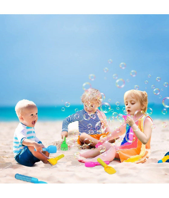 4PC-Blasen Seifenblasen mit Strandwerkzeug 6560330