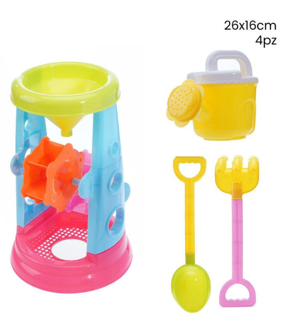 4 stücke Strandspiel mit Gießkanne Rastel Palette Mühle 258269