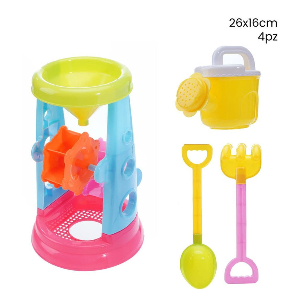 4 stücke Strandspiel mit Gießkanne Rastel Palette Mühle 258269