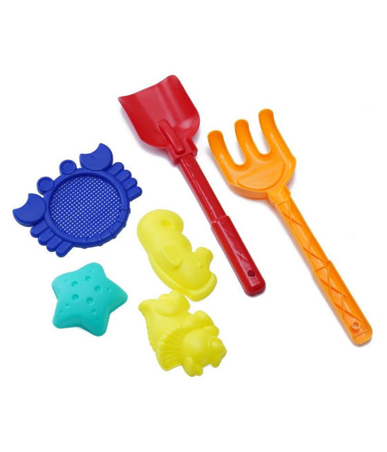 6 stücke Kinderspiele Seekalette Rake Formen Sieb 258330