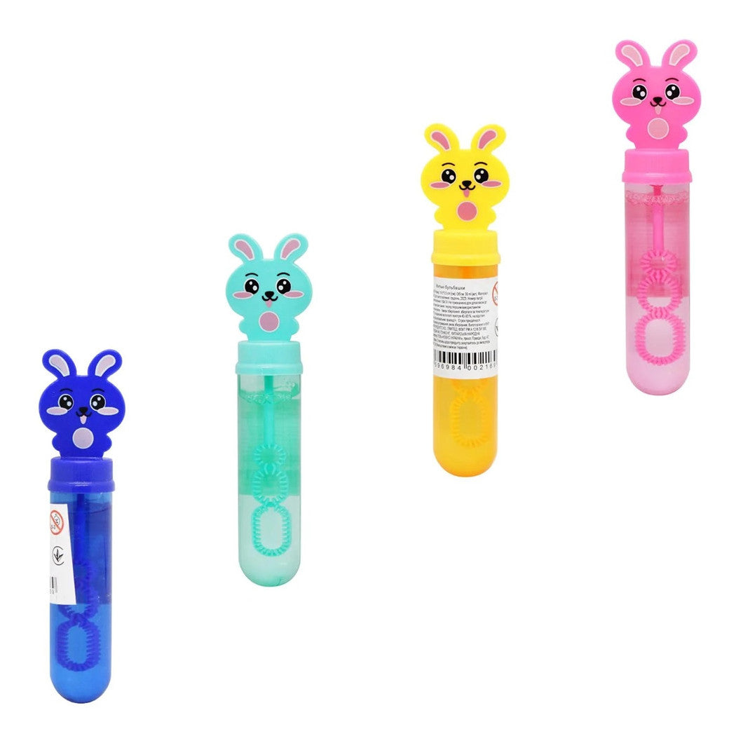 6PC-Schlauchseifenblasen mit Bunny-Ribbon 35ml 6560287