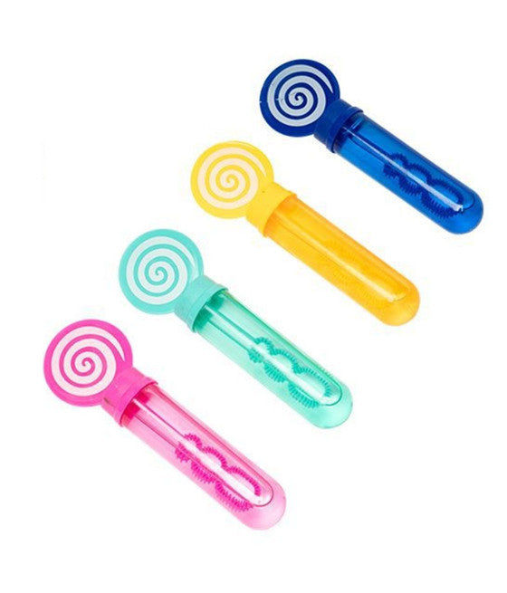 6 stücke Rohrblasen Seife Süßigkeiten Lollipop Zauberstab 35ml 6560286