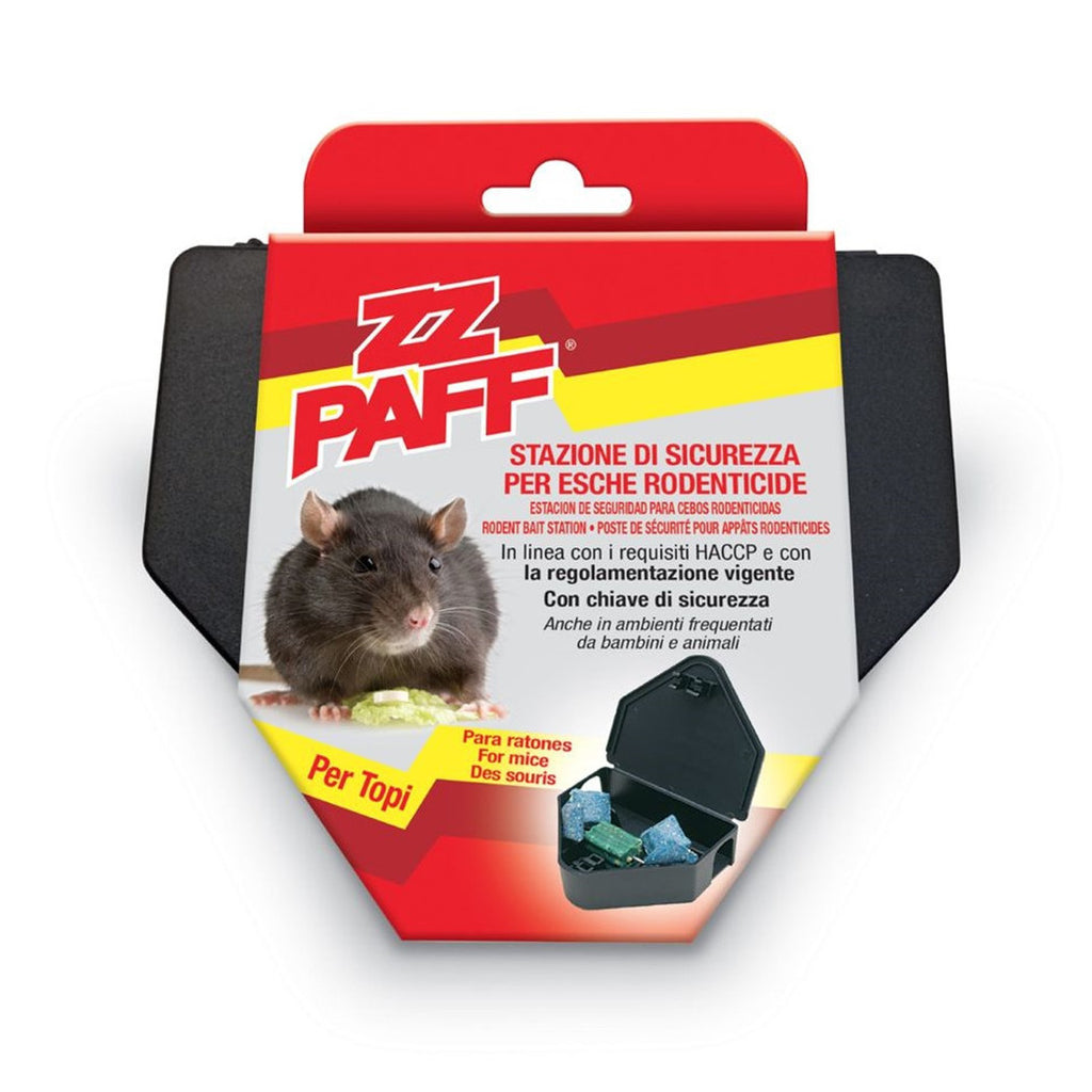 6PC-Sicherheitsstation für Rodentizid-Köder für Topi 008391a