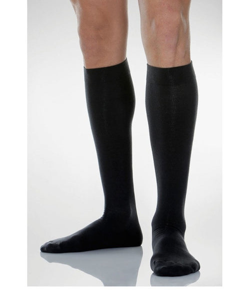 12 PAAR HERREN BAUMWOLLE LANGE SOCKEN SCHWARZ 40-46 KNIEHOCH A009-4
