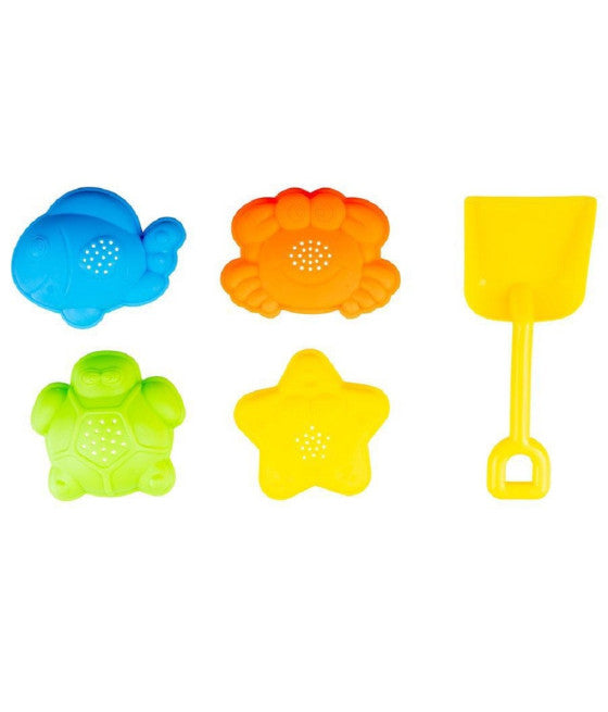 5-TEILIGES MEERESSPIELSET MIT STRANDSANDSCHAUFEL FÜR KINDER