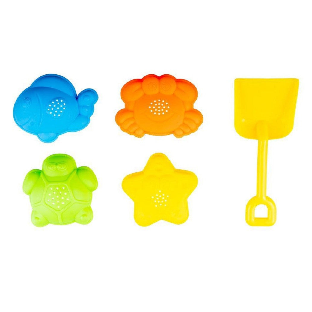5-TEILIGES MEERESSPIELSET MIT STRANDSANDSCHAUFEL FÜR KINDER