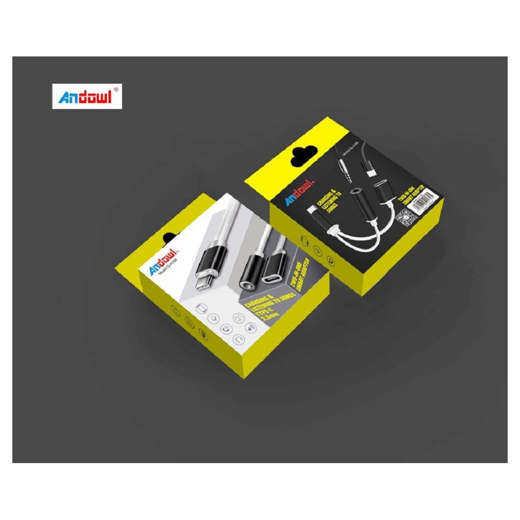 2IN1 TYPE-C AUDIO STEREO 3.5MM / USB-C FEMMINA QA186