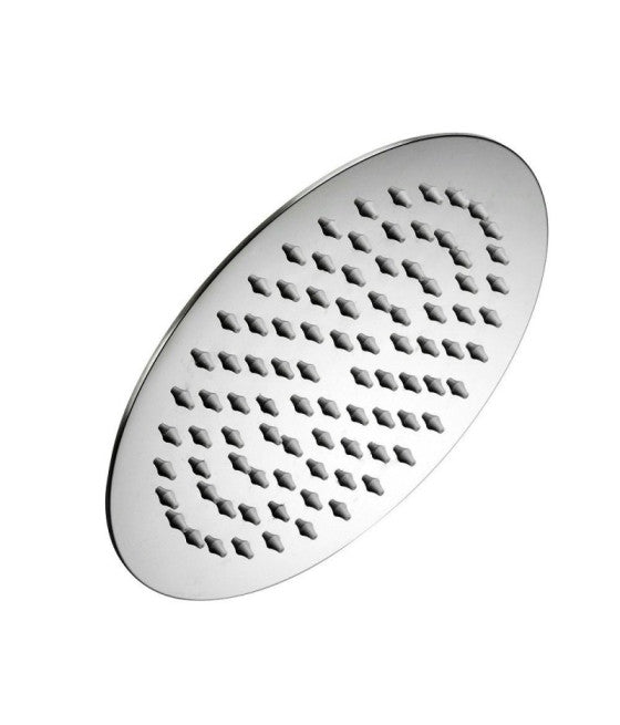 20 cm RUNDE DUSCHKOPFHÖRER RUNDE DUSCHKOPFHÖRER CHROMED RAIN EFFECT BATHROOM SHOWER