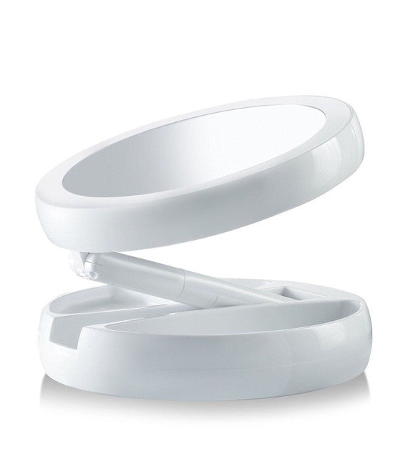 3X ZOOM TISCHSPIEGEL MIT STÄNDER + 360 GRAD DREHUNG FRAUEN SCHÖNHEIT